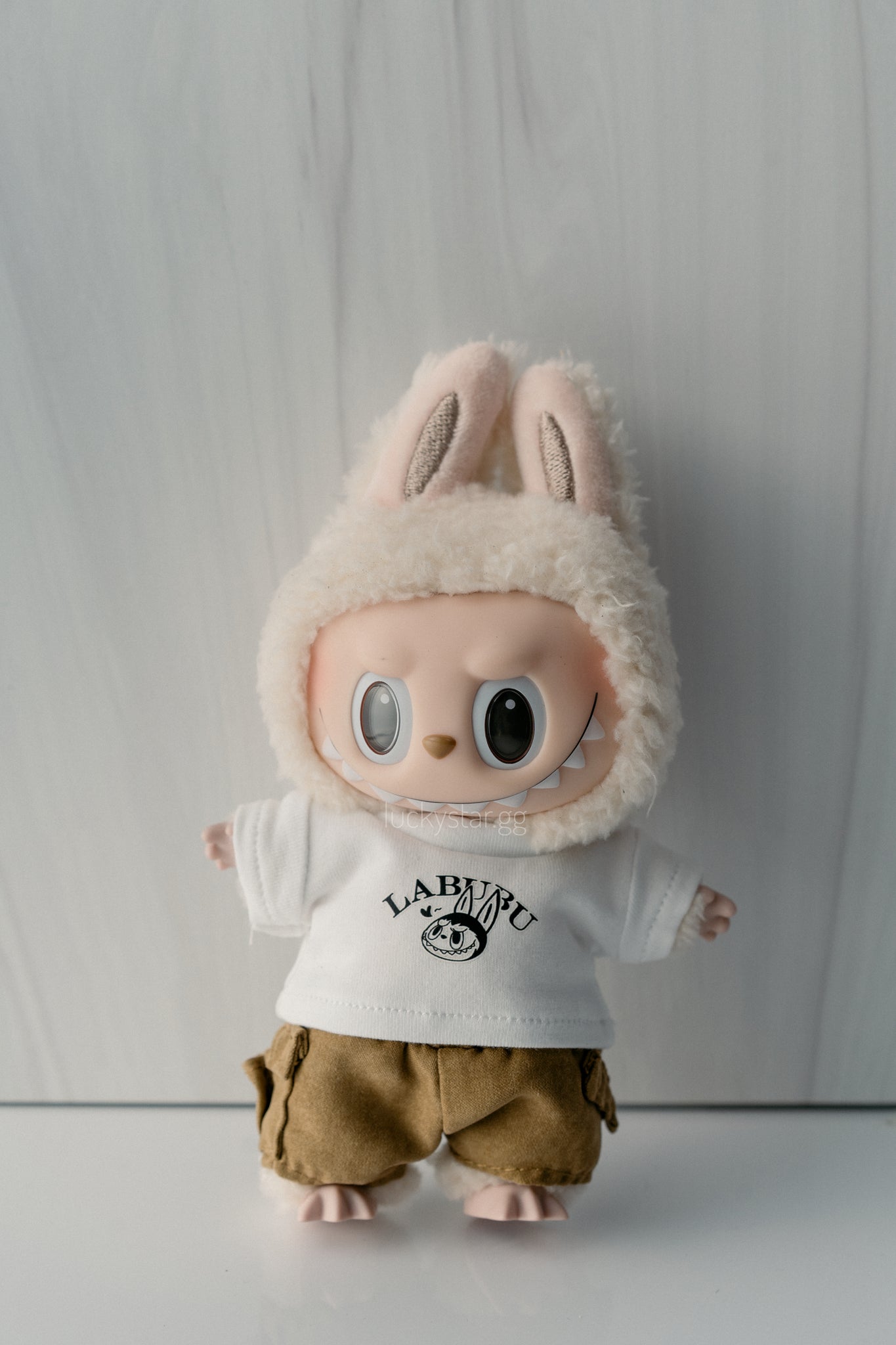 Labubu T-Shirt and Cargos Outfit