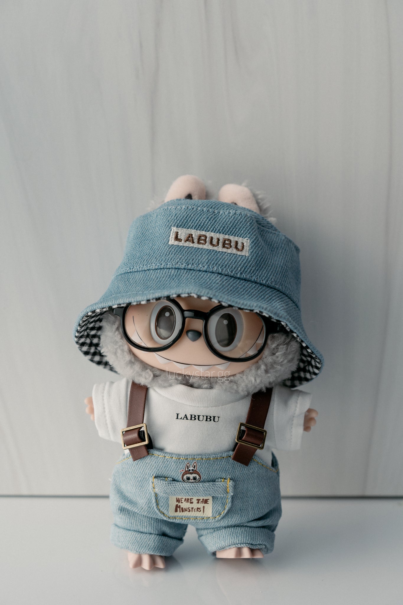 Labubu T-Shirt and Suspenders Outfit v1