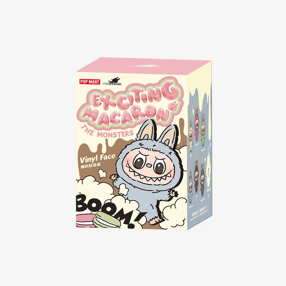 The Monsters - Labubu Exciting Macaron Series Vinyl Plush Blind Box [Authenticity Guarantee]